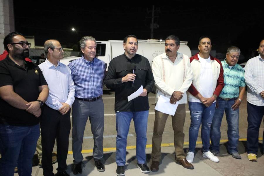 Supervisó Alcalde Cruz Pérez Cuéllar trabajos de bacheo y arranque de la Cruzada Nocturna