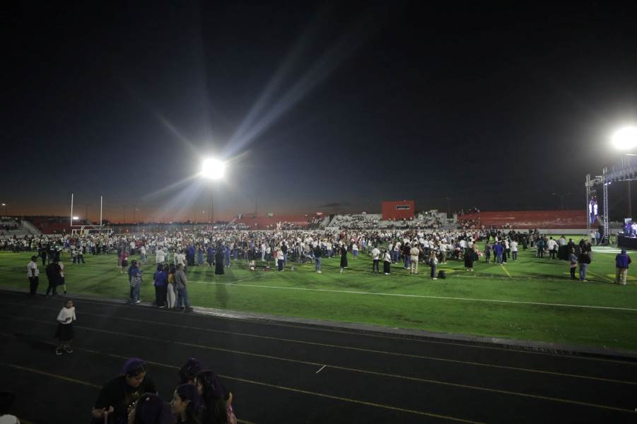 Miles participaron en la Marcha por Jesús 2025 en Ciudad Juárez