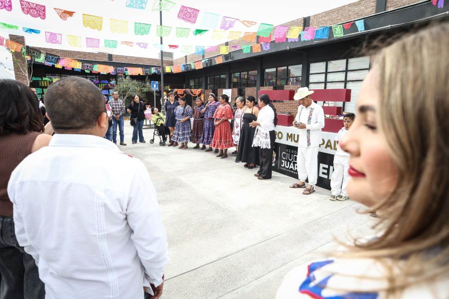 Celebran en Juárez primer concurso de altares de los pueblos originarios