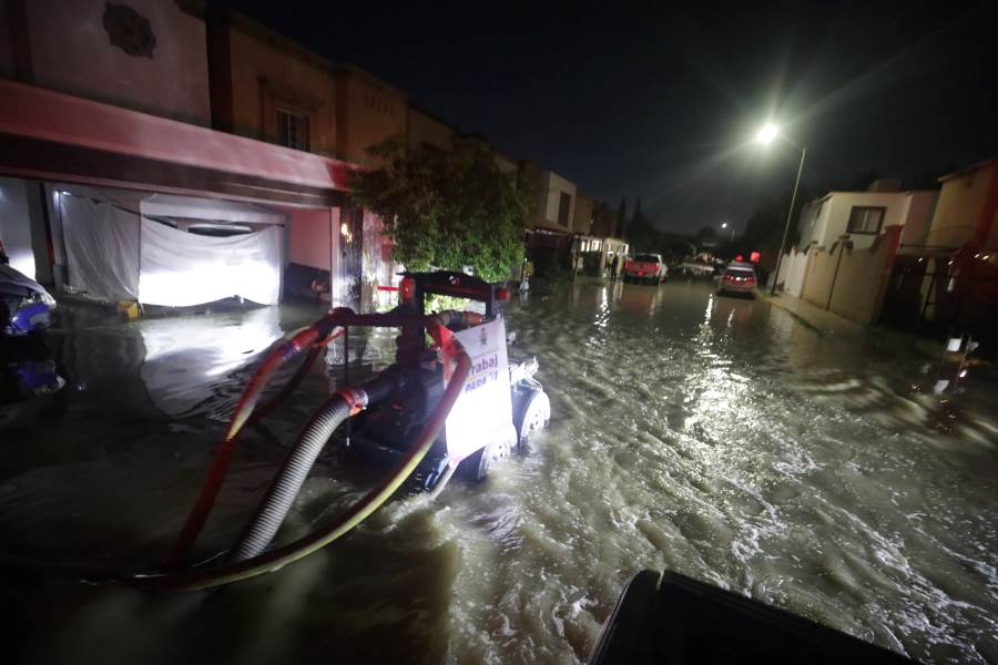 Supervisó alcalde desagüe en Gardeno y Alegro tras inundaciones