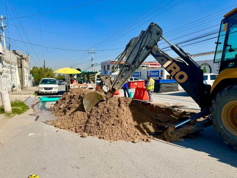 Detecta JMAS 40 hundimientos por lluvias en Ciudad Juárez; repara 15