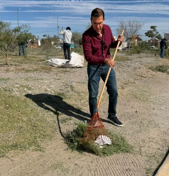 Invitan a vecinos de Jardines de Roma a sumarse a “Juárez Amanece Limpio”