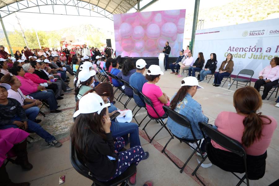 Realizan Cruzada Rosa en Palo Chino para promover la prevención del cáncer de mama