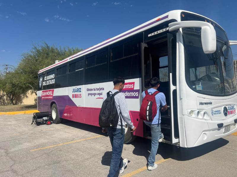 Pondrán a disposición de estudiantes de la UACJ 2 mil 250 tarjetas preferenciales del Juárez Bus