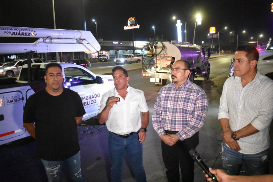 Arrancó primera Cruzada Nocturna de la Administración Municipal 2024-2027