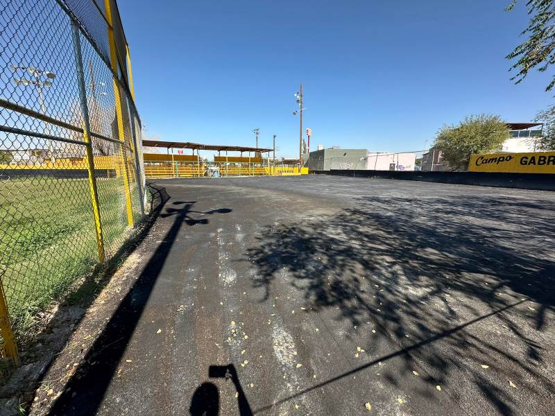 Avanza la rehabilitación del campo de beisbol infantil Villahermosa