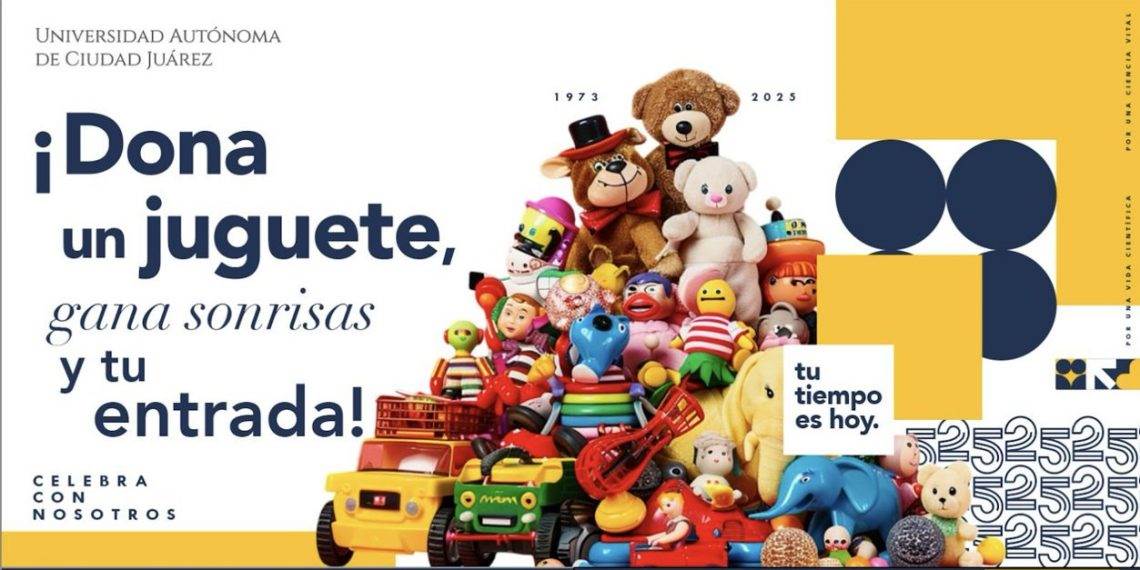 UACJ invita a donar juguetes para obtener entrada al concierto de aniversario