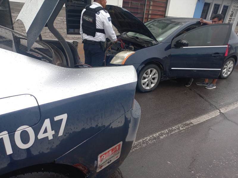 Auxilio Vial brindó 160 servicios durante lluvias del fin de semana en Juárez