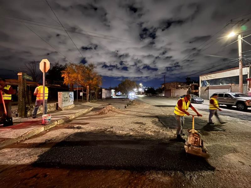 Morena reconoce programa intensivo de bacheo del Gobierno Municipal de Ciudad Juárez