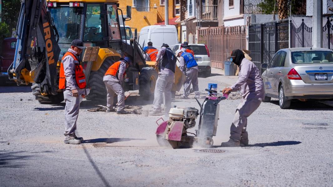 Reparó la J+ casi 500 baches en las primeras tres semanas del programa especial