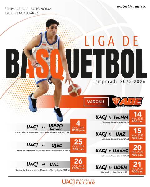 UACJ debuta en la Liga ABE 2025-2026 ante la Ibero Torreón