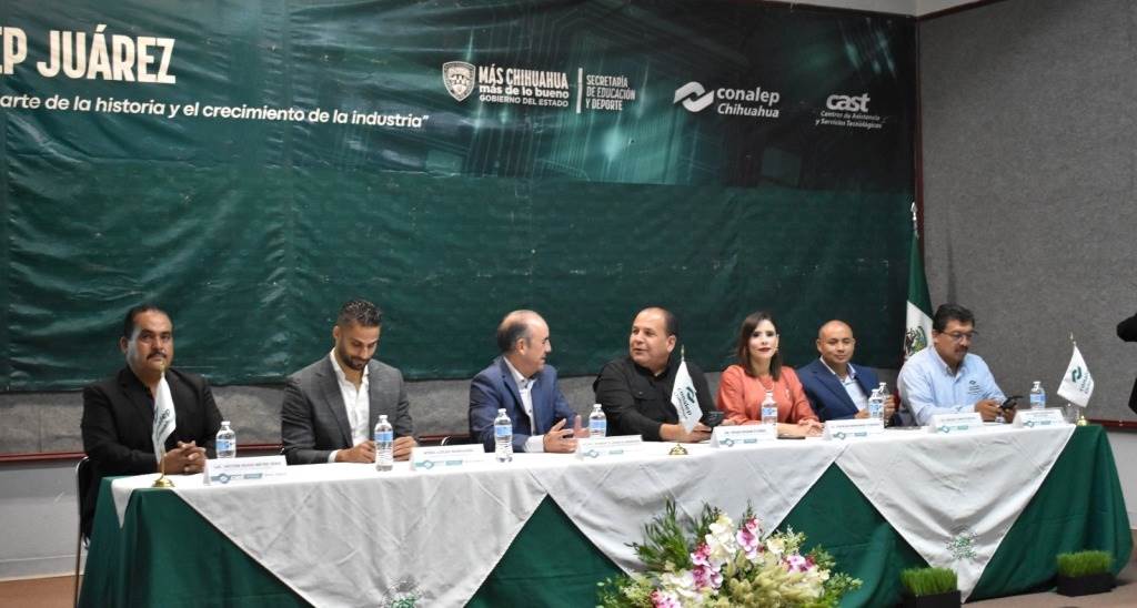 Cumple CAST Conalep Juárez 32 años como enlace entre educación y sector productivo