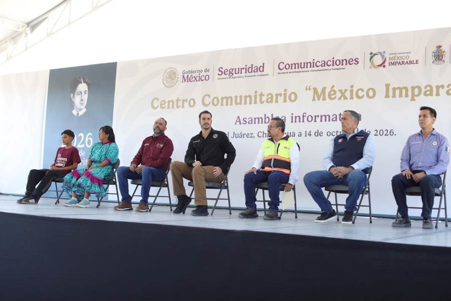 Arrancan construcción de centro comunitario en Anapra; prevén concluirlo en diciembre