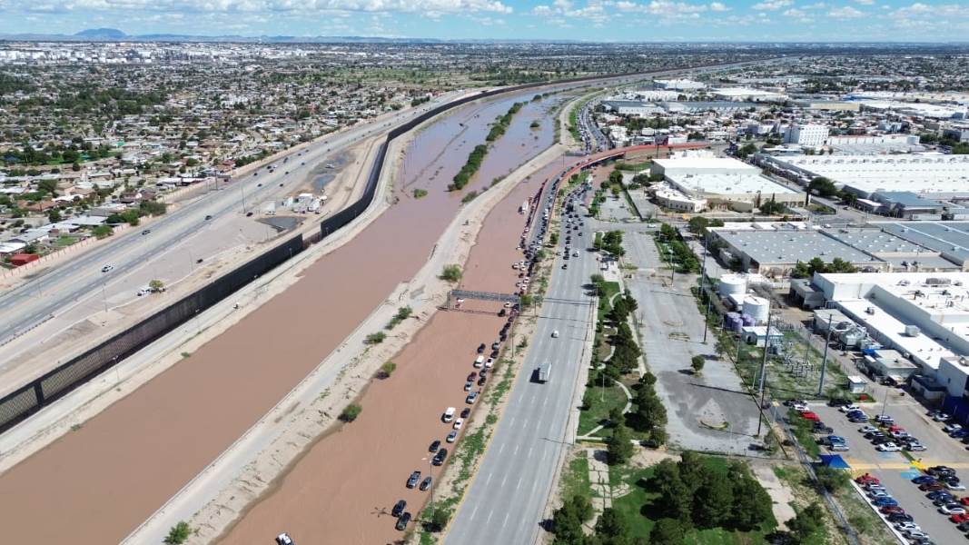 Protección Civil mantiene operativo por crecida del Río Bravo y reporta saldo blanco