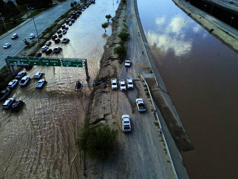 JMAS mantiene operativo permanente por crecida del Río Bravo