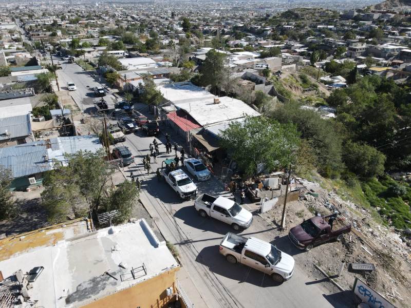 Despliegan siete células de patrullaje en operativo interinstitucional en Juárez