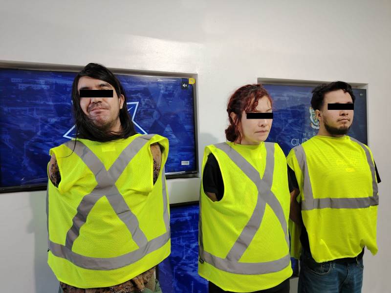 Detienen a tres en la colonia Margaritas; aseguran 27 kilos de marihuana