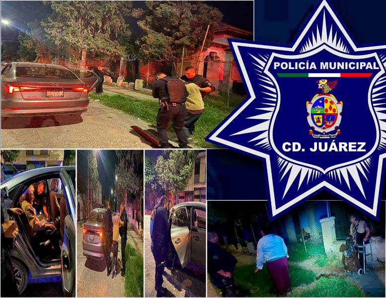 Auxilian policías municipales a adulto mayor de 91 años en la colonia Monumento