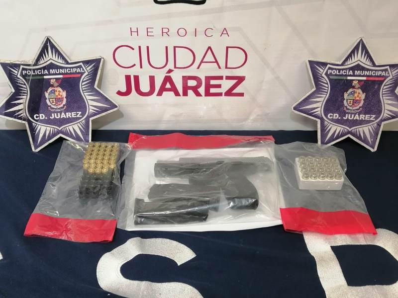 Tras realizar detonaciones detienen a sujeto en posesión de un arma de fuego