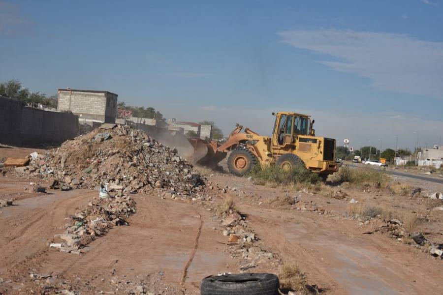 Arrancó Dirección de Limpia operativo de limpieza de terrenos y fincas abandonadas