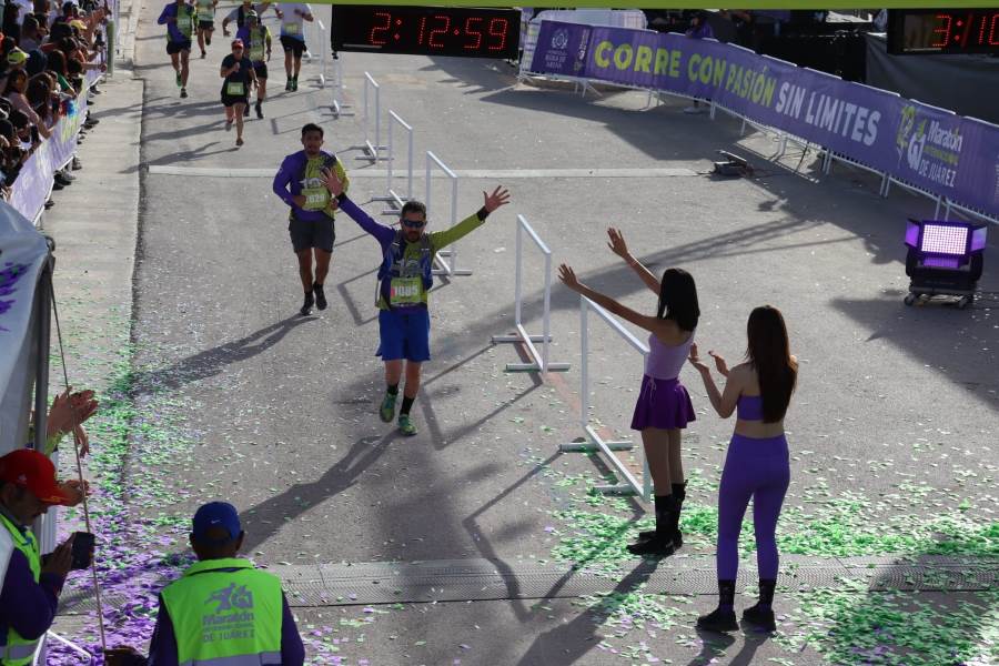Kenianos hacen el 1,2 en maratón de Gas Natural