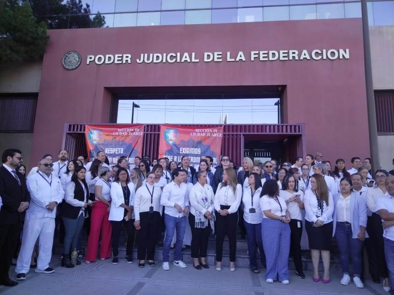 Paralizan labores en el Poder Judicial