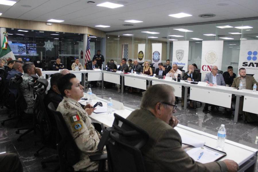 Participan corporaciones policiacas en Reunión de la Junta de Protocolo contra la Violencia Fronteriza
