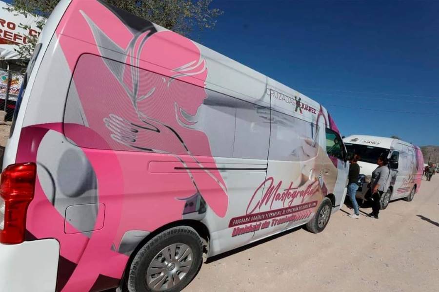 Municipio otorga servicio de transporte para realizarse mastografías