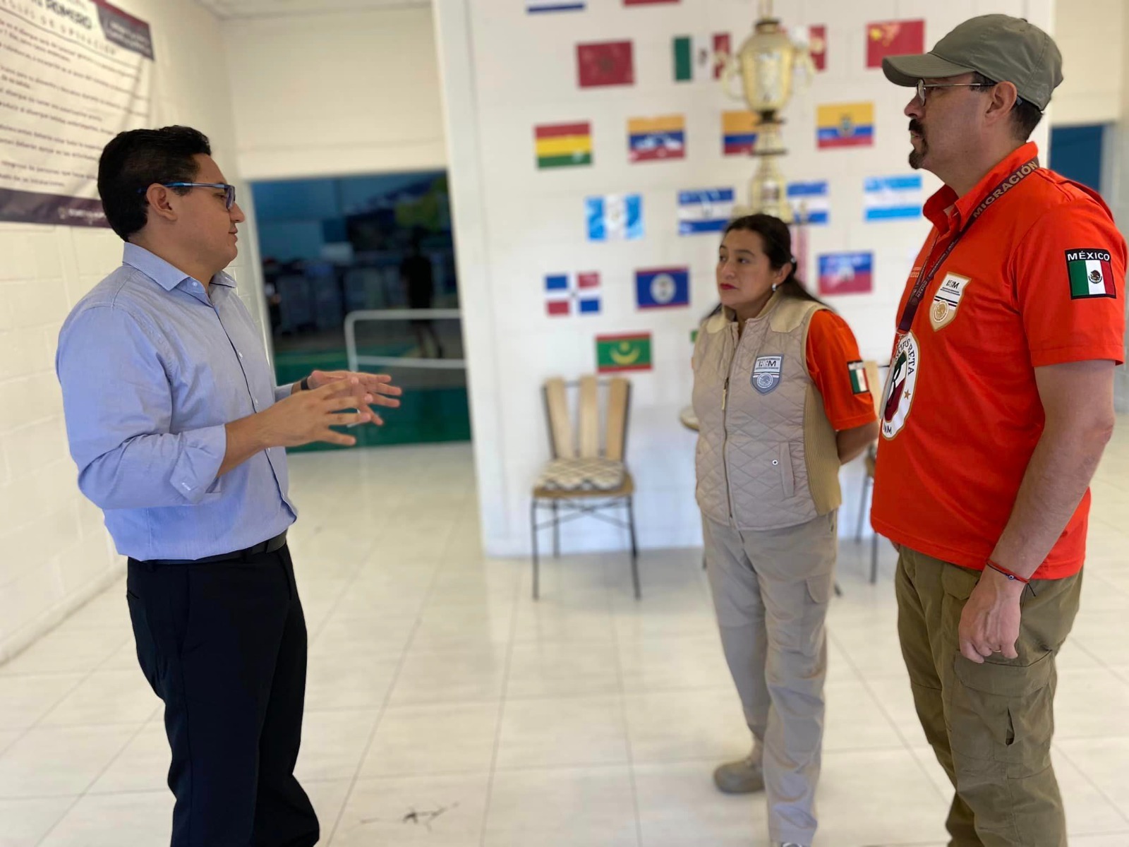 Reconoce Grupo BETA labor municipal de atención a migrantes.