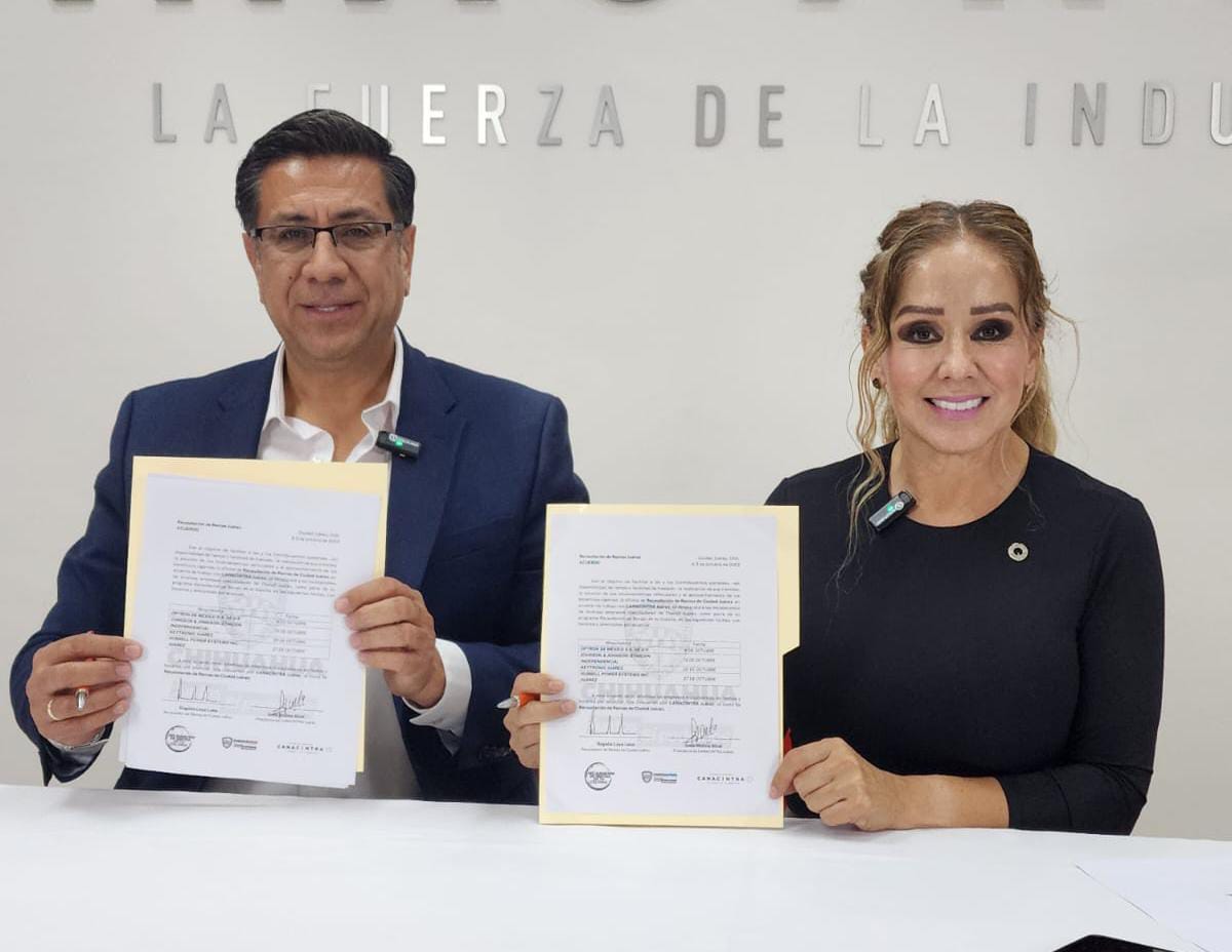 Firma CANACINTRA convenio de colaboración con gobierno del estado.