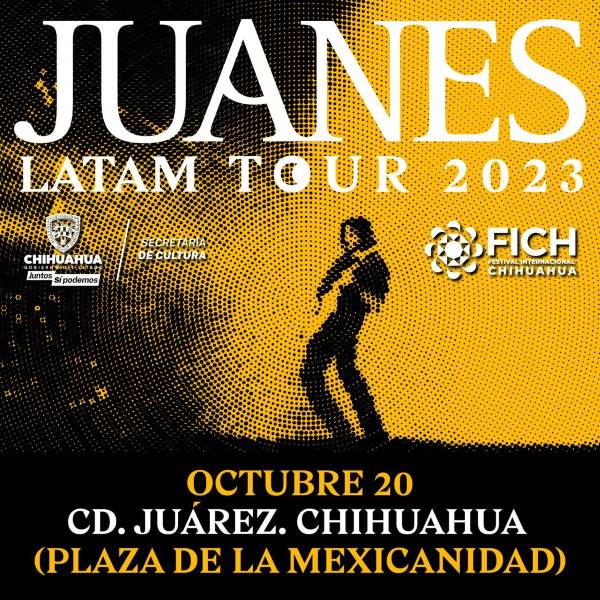 Juanes por primera vez en Ciudad Juárez