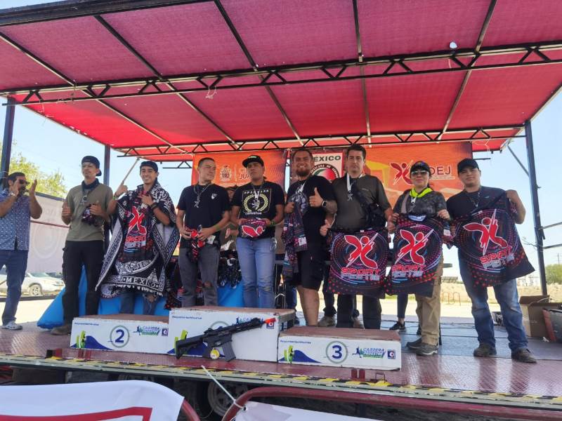 El equipo negro de Ciudad Juárez y Ciudad de México resultan campeones en Airsoft