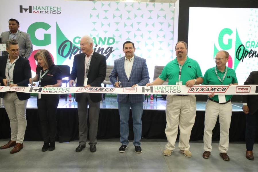 Inauguran alcalde operaciones de nueva planta de la maquiladora Tecma
