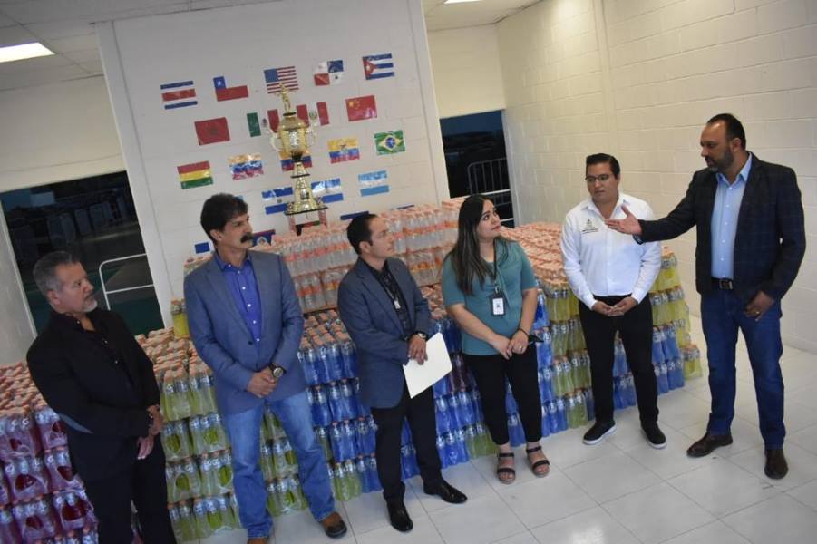 Gobierno Municipal recibe donación de tienda de autoservicio para la atención a migrantes