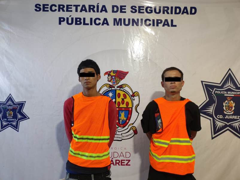 Detienen a dos sujetos presuntos responsables de privar de la vida a un hombre en la colonia Anahuác