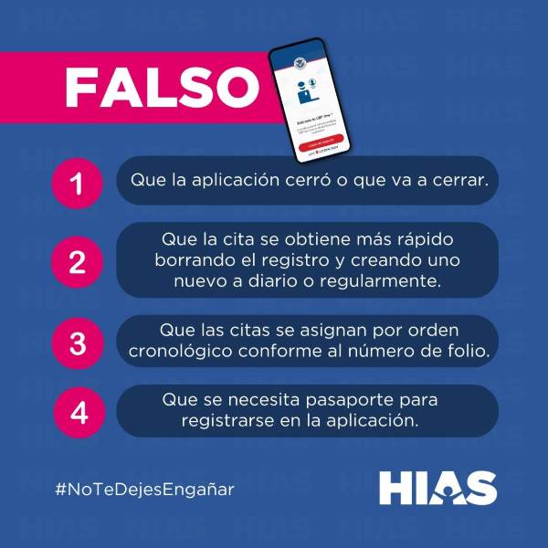 Alertan autoridades sobre información falsa a migrantes