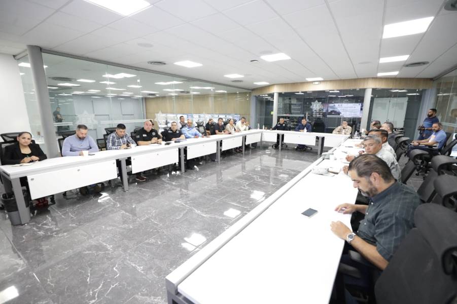 Destaca presidente municipal coordinación de los tres niveles para contener la inseguridad y violencia