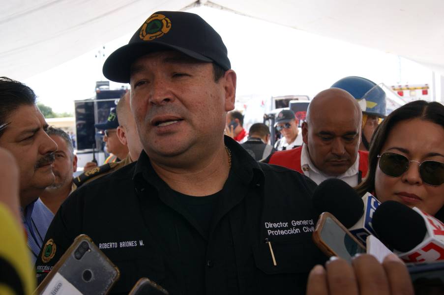 Colapsa primer piso de la Presidencia Municipal durante sismo registrado el martes.