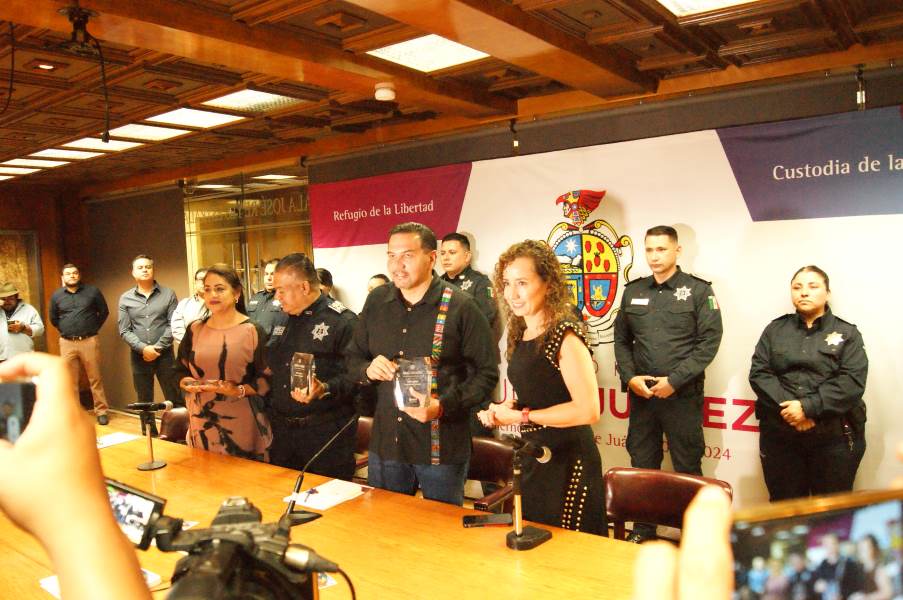 Reconocen al Gobierno Municipal por estrategia de seguridad Juárez Vigilante