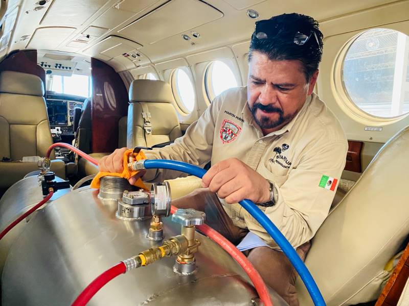 Reinicia Gobierno del Estado Programa de Estimulación de Lluvias