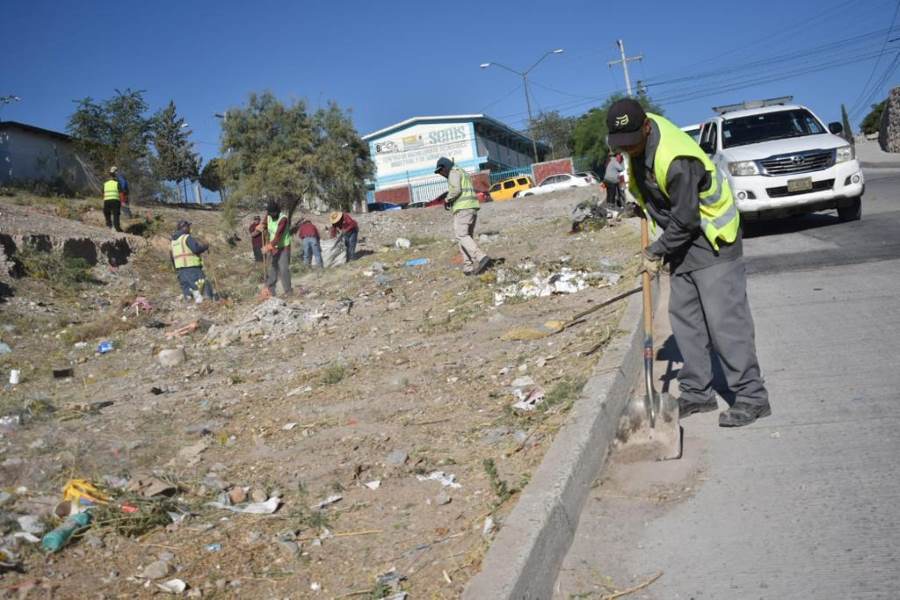 Realizó Servicios Públicos operativo en la colonia Estrella del Poniente
