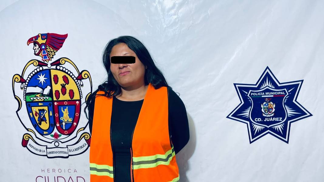 Arrestan a mujer señalada de lesionar con un machete a dos masculinos