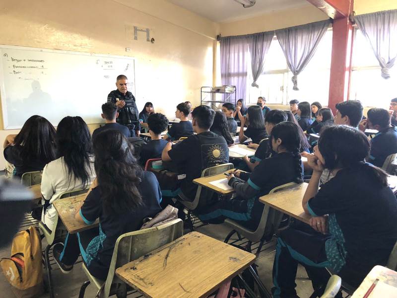 Imparte SSPM pláticas preventivas a adolescentes de secundaria
