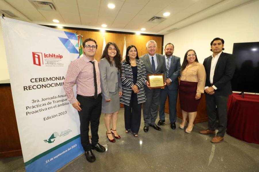 ICHITAIP reconoce a Ciudad Juarez por Mejores Prácticas en Transparencia Proactiva 2023