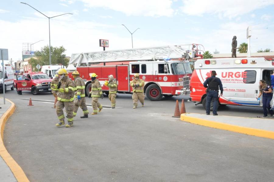 Realizan simulacro de sismo en oficinas de Gobierno del Estado