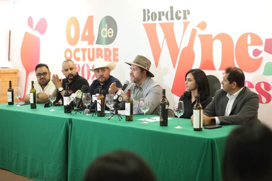 Anuncian Border Wine Fest 2025 en el Museo de Arqueología de El Chamizal