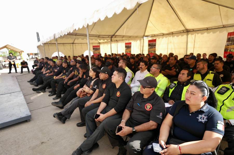 Capacitan a personal de Protección Civil en seguridad ferroviaria y manejo de materiales peligrosos