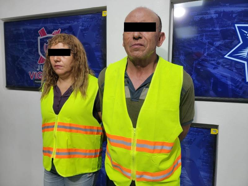 Detienen a dos personas por homicidio, secuestro y portación de arma en colonia El Granjero