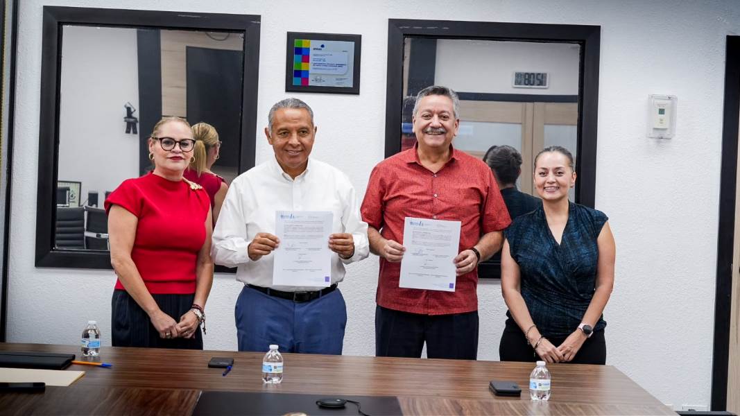 Firman convenio J+ y La Rodadora para crear exhibición educativa sobre el agua