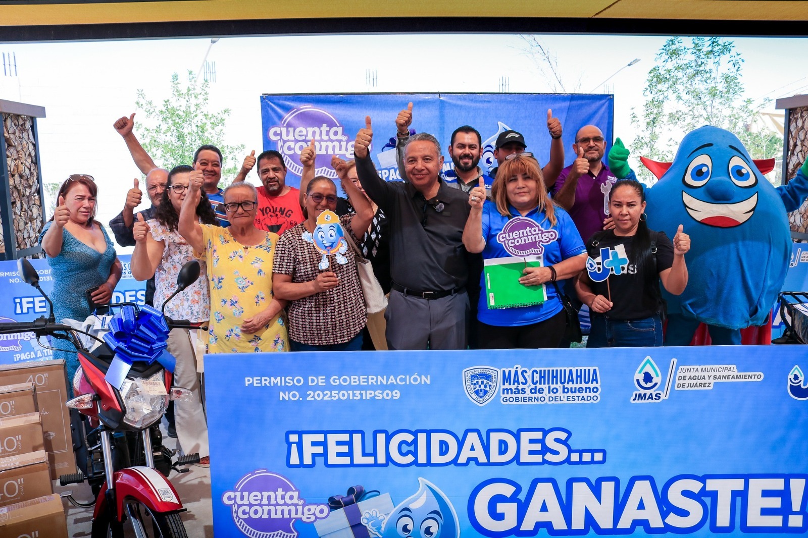 Anuncia JMAS segundo sorteo Paga a Tiempo y Gana en Grande para el viernes.